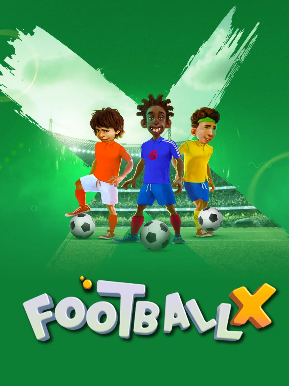 Tarjeta de fútbol con energía deportiva y enfoque de apuestas
