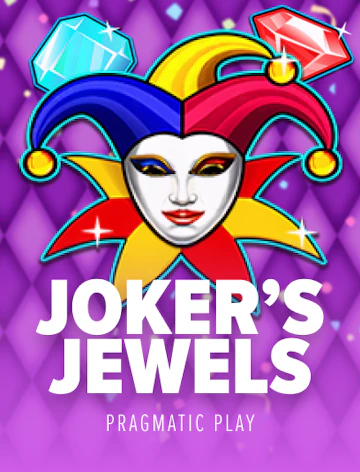 Slot de joyas del joker con destellos intensos y lujo visual